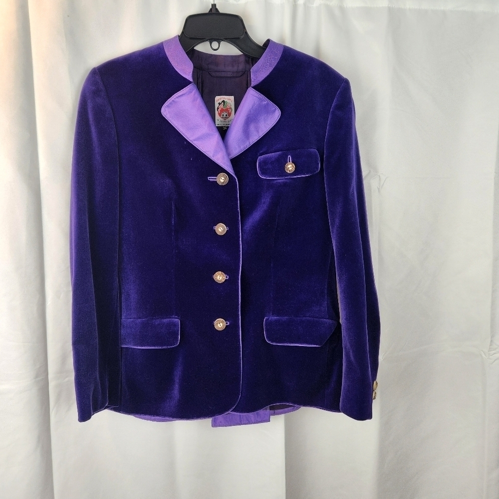 Original Lanz velvet Tyrole style jacket size M(36) in VUC
